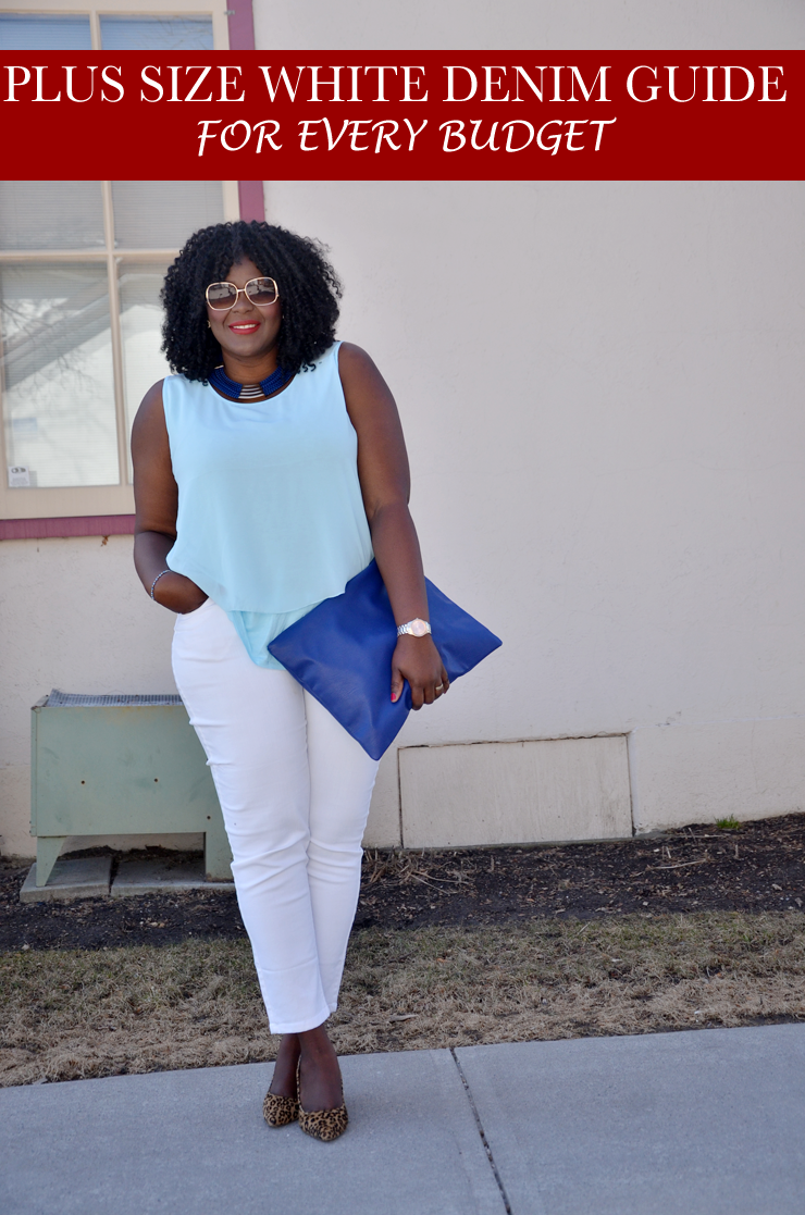 Shop It Plus Size White Denim Guide For Every Budget My Curves And Curls