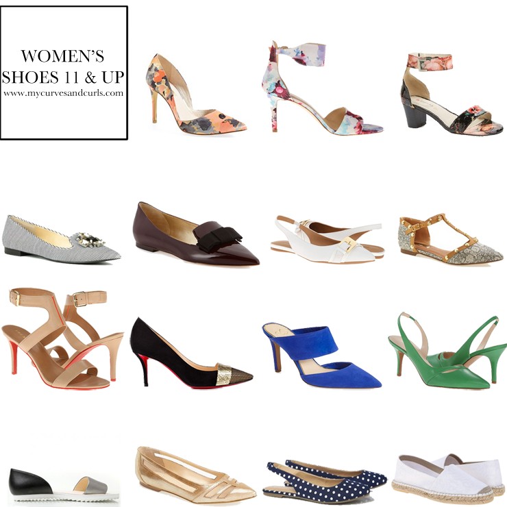 Women's shoes 11 and up | My Curves And 