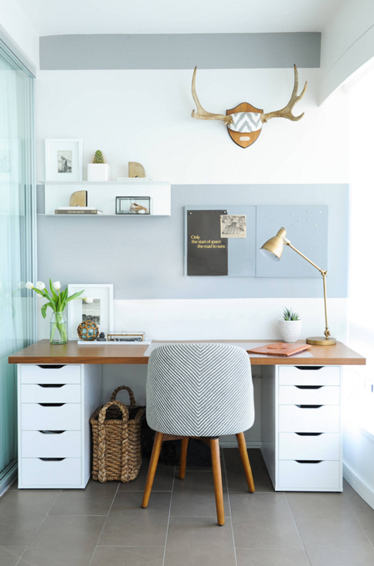 Creative- and simple-home-workspace