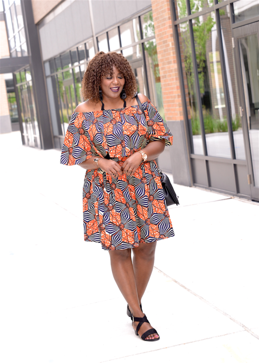 Plus Size African print clothing - My Curves And Curls