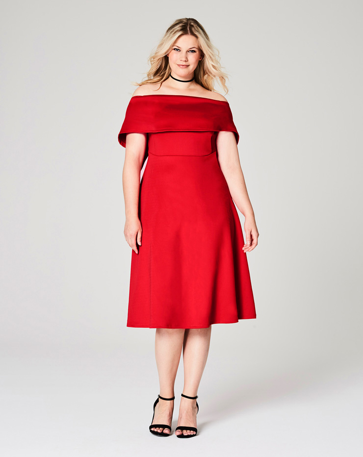 2018-Plus Size Holiday Dresses & Chrismas Dresses-mycurvesandcurls.com