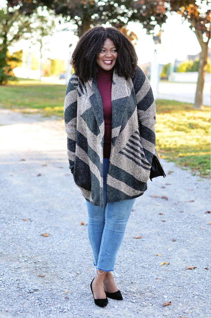 LE CHÂTEAU STYLE | Cozy Coatigan - My Curves And Curls