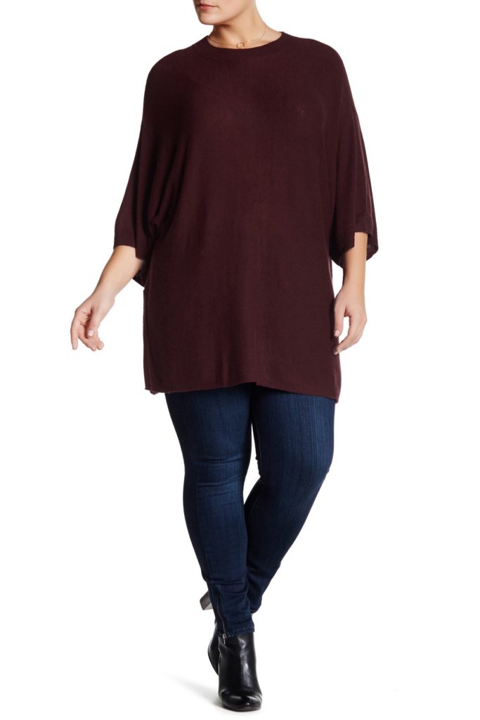 10 Plus Size Long Sweaters To Wear With Leggings - My Curves And Curls
