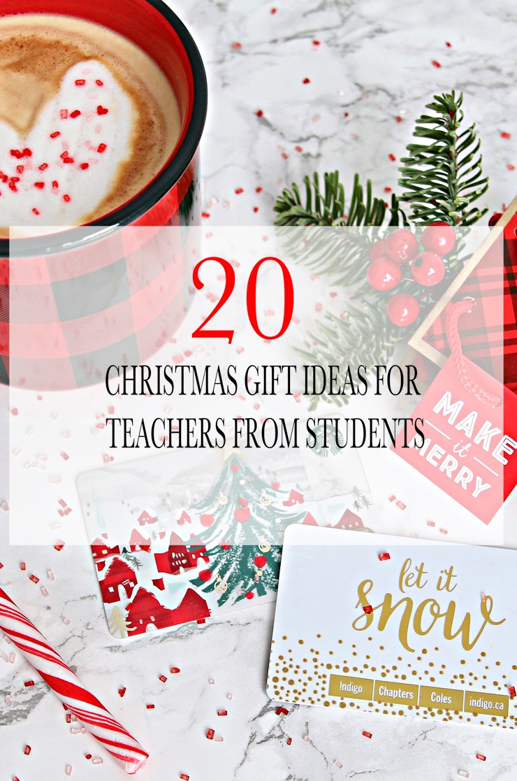 20 Christmas Gift Ideas For Teachers From Students