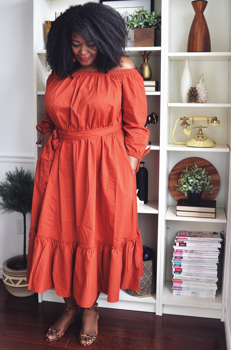 Chic Bohemian Off The Shoulder Dress - My Curves And Curls