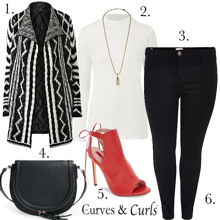 plus size casual date night outfit