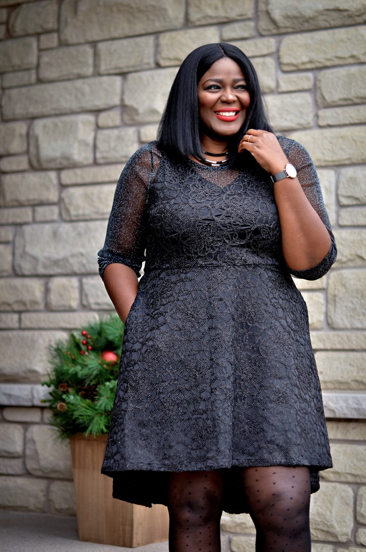 The Perfect Little Black Dress For The Holiday Season - My Curves