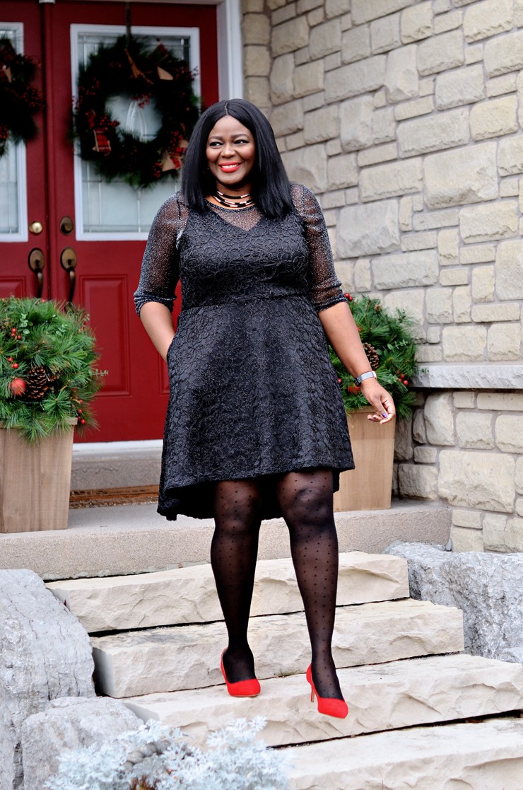 3 Ways To Style A Black Lace Dress