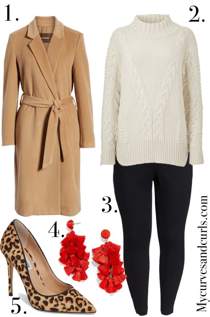 Winter date night outfit idea. How to to wear leggings to work. Outfit Ideas with Leggings