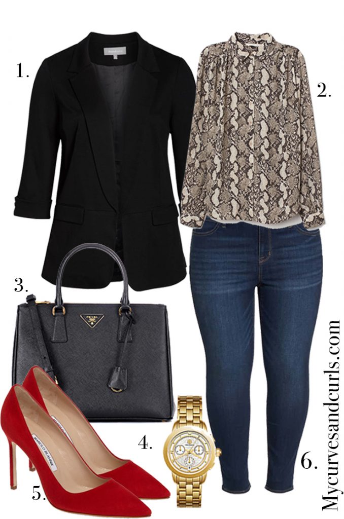 work outfit ideas for plus size
