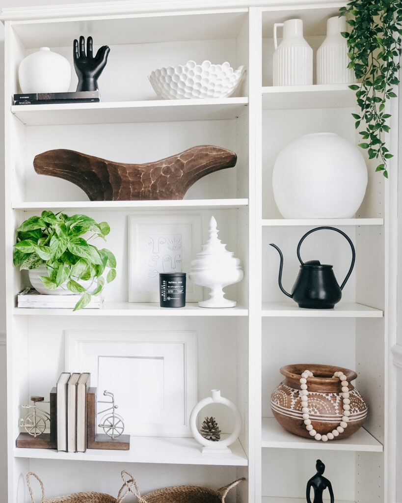 Shelf Styling Inspiration. How to style your shelves in 2021