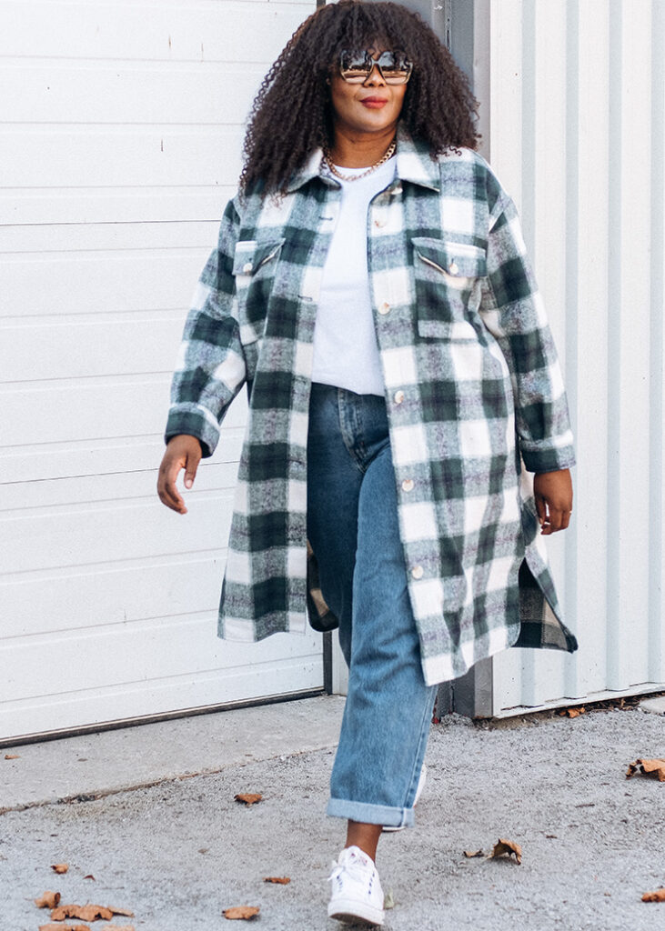 How to style a shacket plus size