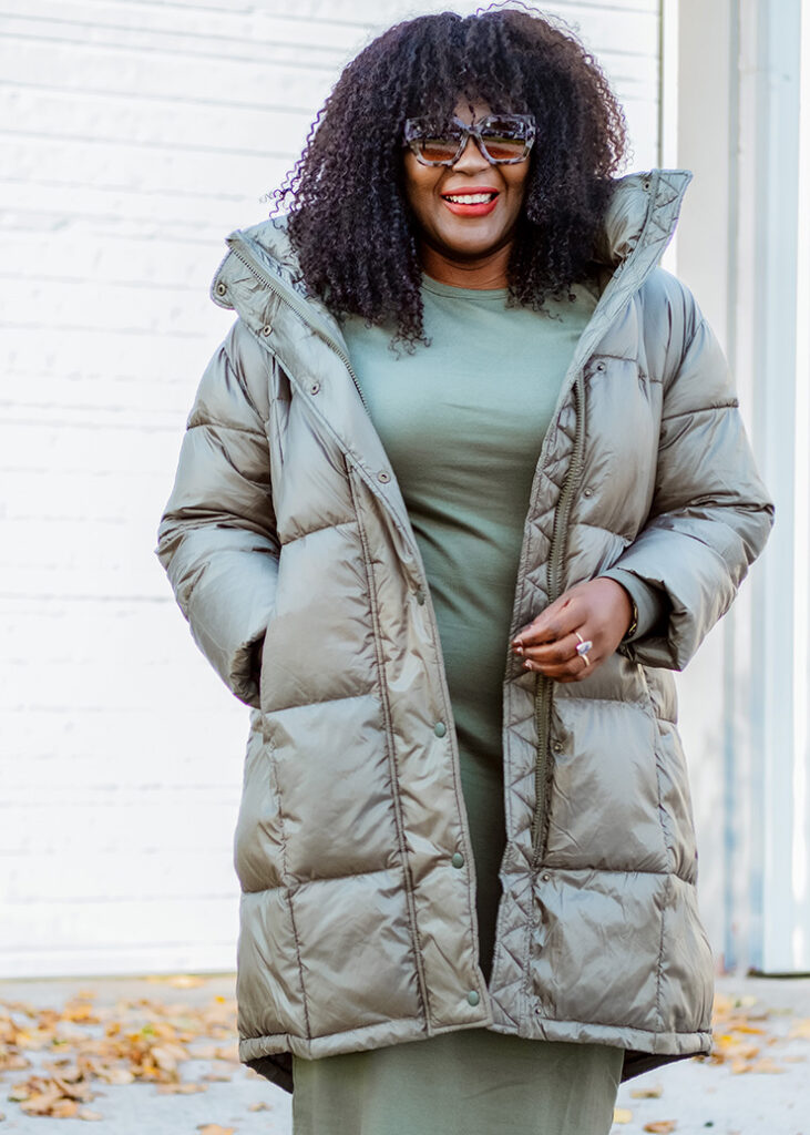 Plush and Sustainable Puffer Jackets 